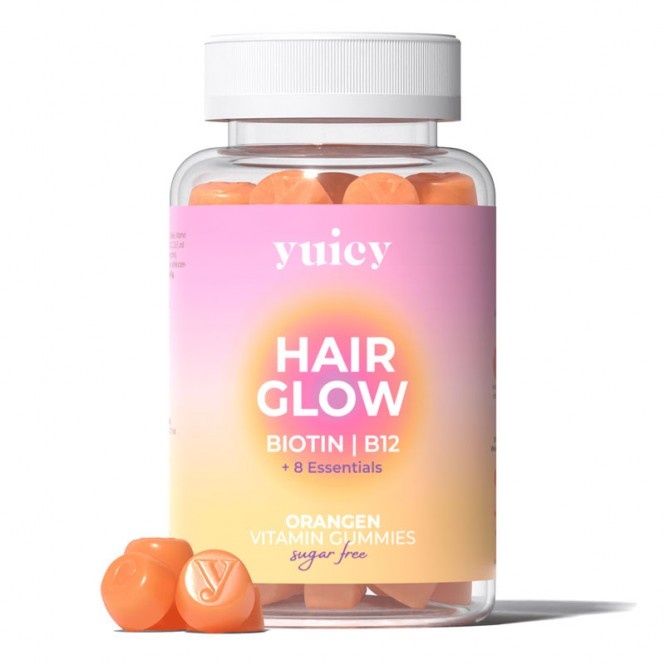 yuicy Hair Glow Vitamin Gummies (60St)