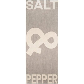 benuta Küchenläufer Salt & Pepper Grau 80x200 cm | Pflegeleichter Teppich geeignet Küche und andere Wohnräume