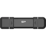 Silicon Power DS72 schwarz 500GB, USB-A 3.1/USB-C 3.1 (SP500GBUC3S72VPK / SP500GBUC3S72V1K)