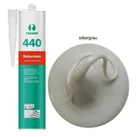 Ramsauer Dichtstoff Ramsauer 440 Naturstein Silikon Dichtstoff 310ml Kartusche,
