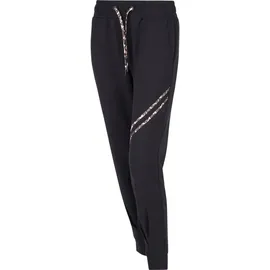 Sportalm Jogger Pants mit Animalprint Schwarz 46