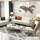 JV Möbel Garnitur Couch Polster Stoff Sofa Couchen Polster Sitz Chesterfield 3+2+2 Design