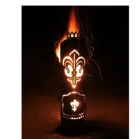 Lilie Feuerstelle Feuerschale Terassenfeuer Feuerkorb Feuertonne Edelrost