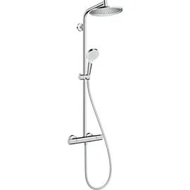 Hansgrohe Crometta S Showerpipe 240 1jet mit Thermostat chrom 27267000