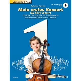 Mein erstes Konzert - Violoncello und Klavier. / Schott Music / Sonstige