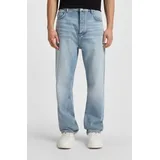 HUGO BOSS Loose-fit-Jeans »Nate« in heller Waschung Gr. 30 Länge 32, Turquoise/Aqua448, , 84260009-30 Länge 32