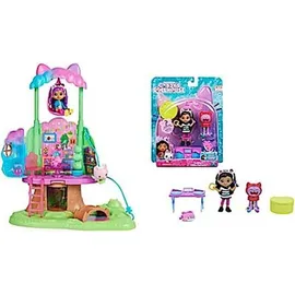 Spin Master Gabby's Dollhouse Kitty Fees Garten Spielset Baumhaus 36 cm