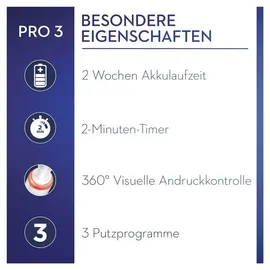 Oral-B Pro 3 3500 schwarz Gift Edition