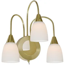 Wofi LED Wandleuchte Casa, 3-flammig, 3 x 5 W, 430 lm, Warmweiß
