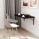 mikon 100x50 | Wandklapptisch Klapptisch Wandtisch Küchentisch Schreibtisch Kindertisch | WENGE