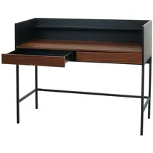 MCW Schreibtisch Schwarz, Braun