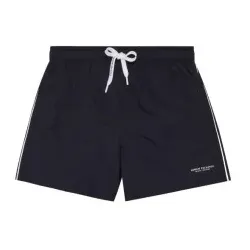 Armani Exchange für Herren. 953035CC63000136 Schwarzer Logo-Schwimmanzug (S), Lässig, Strandbekleidung, Polyester