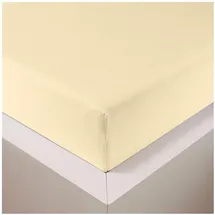 Traumschlaf Spannbettlaken Jersey-Lyocell 180 x 200 - 200 x 220 cm beige