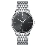 Junghans -Meister MEGA Herrenuhr Silber Anthrazit Funkwerk Saphirglas 38mm- 058/4503.46