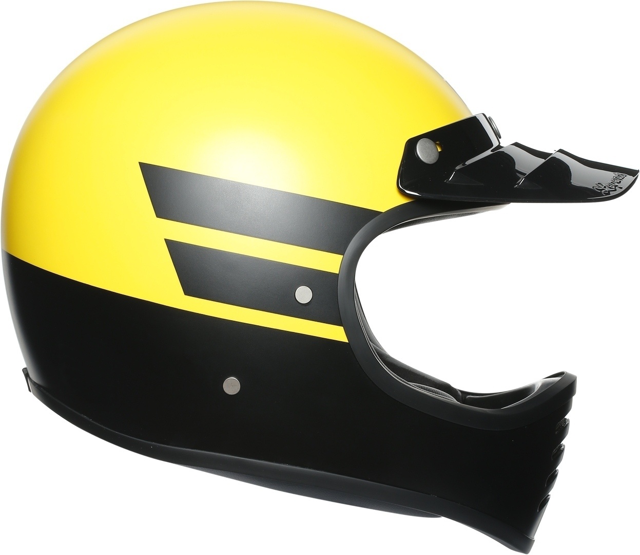 AGV Legends X101 Dust Helm, zwart-geel, 2XL