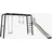 Berg Toys BERG PlayBase Large TL Black »Play-Set« inkl. Schaukelsitz, Turnringen und Rutsche