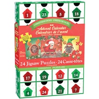 Eurographics Puzzle Adventskalender - Christmas Dogs (5738)