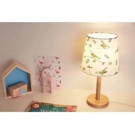 Pauleen Cute Bird Weiß Stoff/Holz max. 20W E27 ohne Leuchtmittel