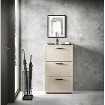 HBZ Sam Schuhkipper 59 x 103 x 17 cm beige / beige matt