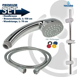tecuro ew-easy-65 1-strahlig Chrom 150 cm