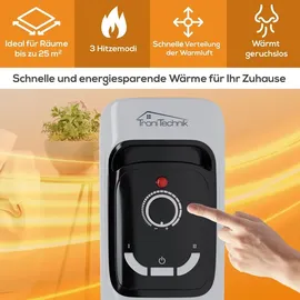 Tronitechnik Ölradiator TT-OR 211 2500 W Weiß