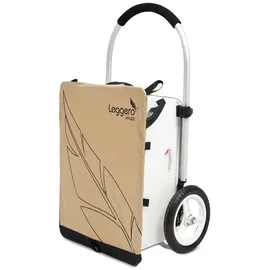 Leggero Trolley Max beige/marine