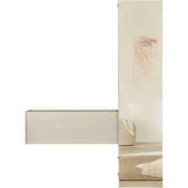 INOSIGN GIRON/CiTY Garderobenschrank 150 x 30 x 200 cm weiß