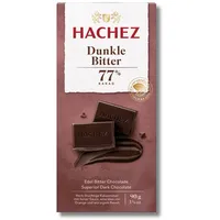 Hachez Dunkle Bitter Schokoladentafel 90 g