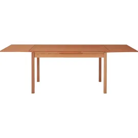Hammel Furniture Esstisch HAMMEL FURNITURE "Basic Dinex, schnell innenliegende Einlegeplatten ausziehbar", rot (kirsche), B:140cm H:76cm T:90cm, Tischplatte: Furnier gebeizt und lackiert, Gestell: Massivholz, Tische, Furnier / Massivholz, in zwei Breiten, stabiler