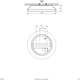 EVN L25120125 1 rund weiß IP54