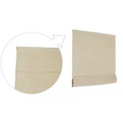 Basic Raffrollo Faltrollo 50x175 cm Beige Raffgardine
