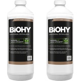 BiOHY Universal Entkalker Entkalkungsmittel, Bio Kalklöser, Kalkreiniger 2er Pack (2 x 1 Liter Flasche)