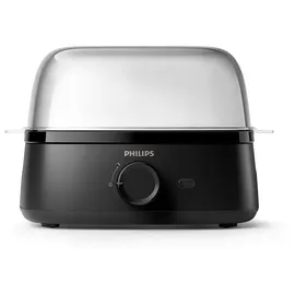 Philips HD9137/90 6 Eier + Pochierschale + Eierstecher Schwarz