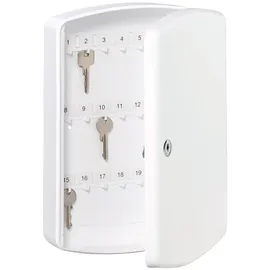 Burg Wächter Schlüsselbox Key Box mit 35 Haken Weiß