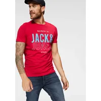 JACK & JONES T-Shirt »KOMPO TEE«, rot