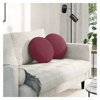 vidaXL Sitzkissen 40 x 40 cm Rot