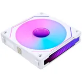 Lian Li UNI FAN SL-INF 120 ARGB Reverse Blade PWM Lüfter, Daisy Chaining-Technologie, Einzelstück, 120mm, weiß