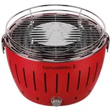 Lotusgrill Holzkohlegrill S feuerrot inkl. USB Anschluss