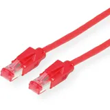 Draka Comteq DRAKA Patchkabel Cat.6 (Class E) S/FTP, UC900 TM21, LSOH, rot, 3 m