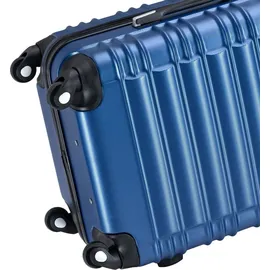 Juskys Rom Koffer-Set 4-tlg. blau
