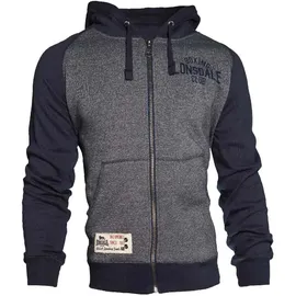 Lonsdale Slough Reißverschlusspullover - Navy - XL