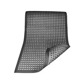 miltex Arbeitsplatzmatte schwer entflammbar 95 x 125 cm grau