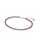 Pandora Tennisarmband aus Sterling Silber mit Kristallen rosa 591469C04 Größe 20 cm