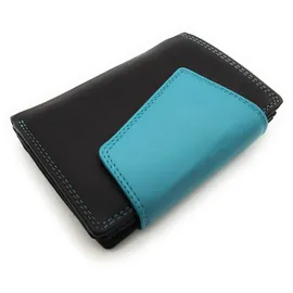 lemasi Jockey Club Geldbörse Damen schwarz blau