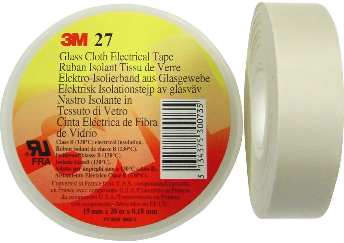 3M Deutschland Glasfaser Gewebeband Scotch 27 19x55
