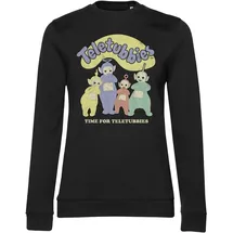 Teletubbies Time Fore Girly Sweatshirt Sweatshirt Schwarz L