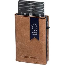 Gentlemen's Cardholder 10 cm - Cognac