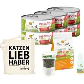 I LOVE MY CAT Sparset für Perserkatze Nassfutter und Trockenfutter Soft-Snacks Pflege 1,98 kg