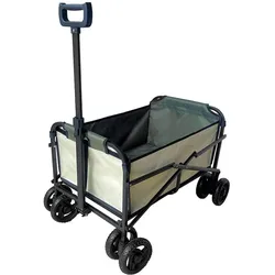 Outdoor active Bollerwagen beige/olivgrün