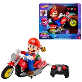 Hot Wheels RC-Motorrad Hot Wheels Mario Kart Wheelie Motocross CH RTR mehrfarbig (JML15)